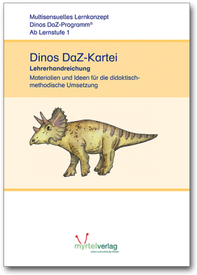 Dinos DaZ-Kartei Lehrerhandreichung